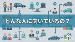 カーリースに向いている人とは?7つの特徴とお得に使える人を解説