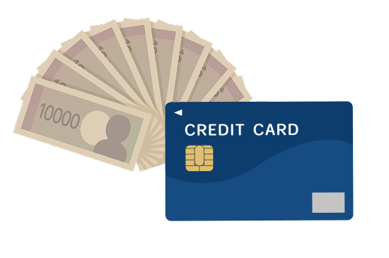 頭金もクレジットカード払いにできる