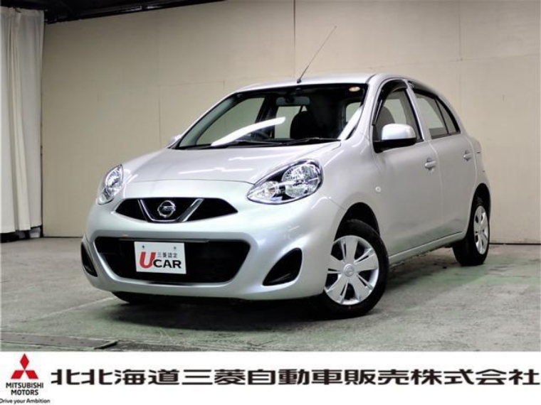 中古車カーリース 日産 マーチ 17年式 ブリリアントシルバーメタリック 走行距離000kmの中古車リース 定額カルモくん 中古車版