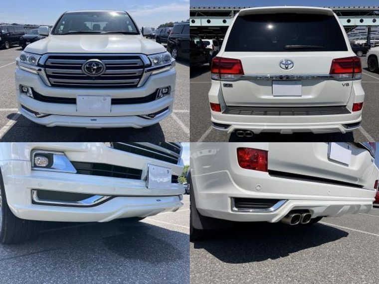 中古車カーリース トヨタ ランドクルーザー 2021年式 パール 走行距離