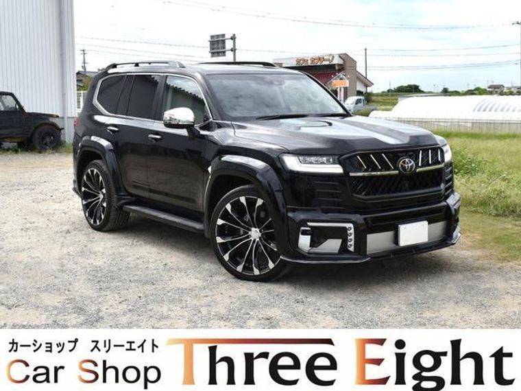 中古車カーリース トヨタ ランドクルーザー 2023年式 ブラック 走行