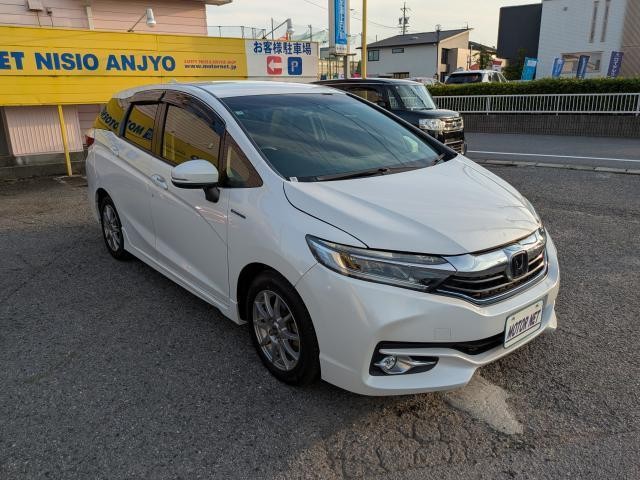 中古車カーリース ホンダ シャトル 2019年式 プラチナホワイトパール