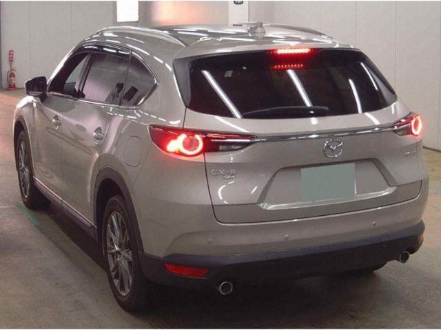 中古車カーリース マツダ CX-8 2022年式 ベージュ 走行距離50,550kmの